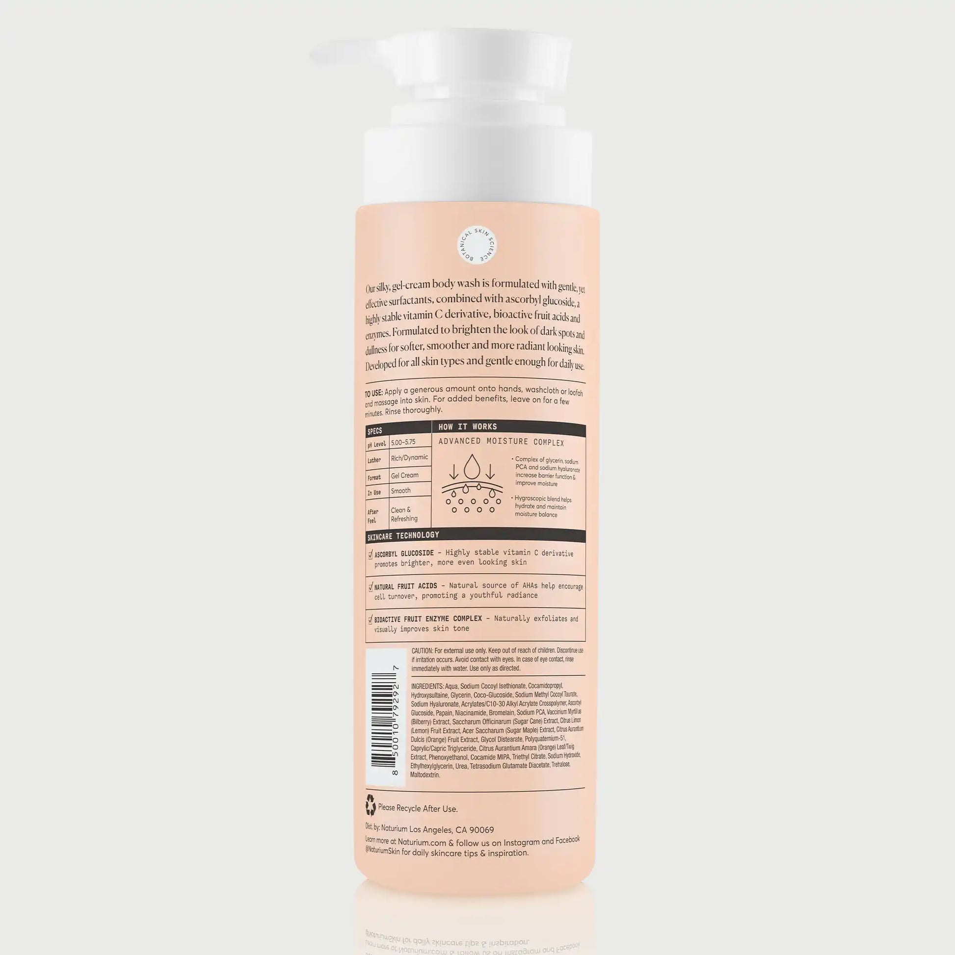 the-brightener-vitamin-c-brightening-body-wash-x5 NATR-The-Brightener-Body-Wash_back.webp